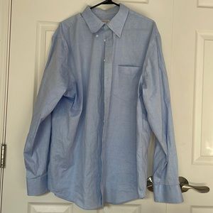 Men’s dress shirt. Light blue. Marona. Size 17 to 17 1/2. Extra large.